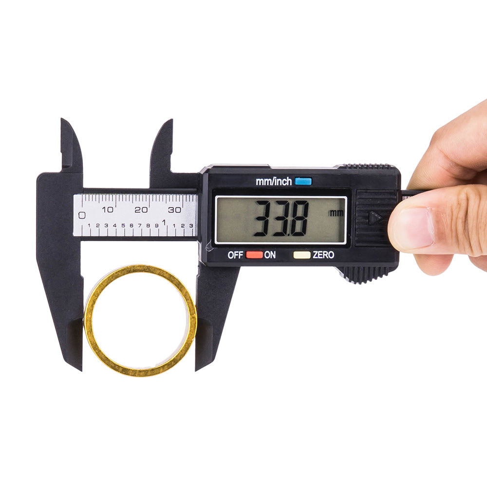 ZTTO 0-150mm Digital Vernier with LCD Screen Plastic Digital Caliper Measuring Tool ZTTO 0-150mm Digital Vernier with LCD Screen Plastic Digital Caliper Measuring Tool